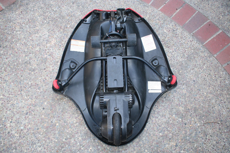 12-Volt Rechargeable Red Electric Ride-On Toy Car Without Charger