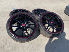 20" Honda Civic Type R OEM wheels rims 63692 tires NEXEN Texas Truck Tire