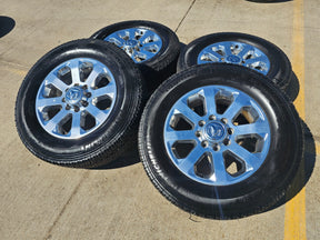 20" Dodge Ram 2500 3500 LARAMIE OEM 2700 wheels rims tires MICHELIN Texas Truck Tire