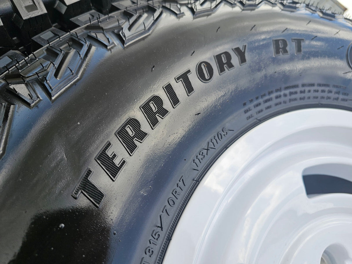 17" Ford Bronco HERITAGE Limited Edition wheels rims white 2025 2026 NEW Texas Truck Tire