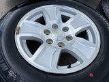 17" Chevy Silverado 1500 Tahoe Sierra OEM 5657 wheels rims MICHELIN NEW Texas Truck Tire