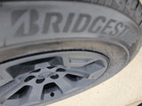 20" Dodge Ram 1500 OEM Laramie Black 2680 wheels rims 2024 2025 2026 BRIDGESTONE Texas Truck Tire