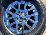 18" Toyota Tacoma LIMITED OEM chrome wheels rims 4260 4Runner 2024 2025 2026 Texas Truck Tire