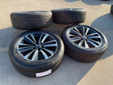 22" Cadillac Escalade Platinum OEM wheels rims tires 2024 2025 2026 FRESH NEW Texas Truck Tire