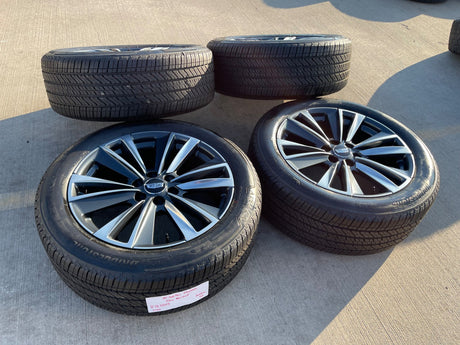 22" Cadillac Escalade Platinum OEM wheels rims tires 2024 2025 2026 FRESH NEW Texas Truck Tire