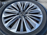 22" Infiniti QX80 QX56 Nissan Titan Armada OEM 94236 wheels rims 2025 2026 NEW Texas Truck Tire