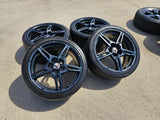 19" + 20" Chevy Corvette C8 OEM 14007 14008 wheels rims 2023 2024 2025 2026 NEW Texas Truck Tire