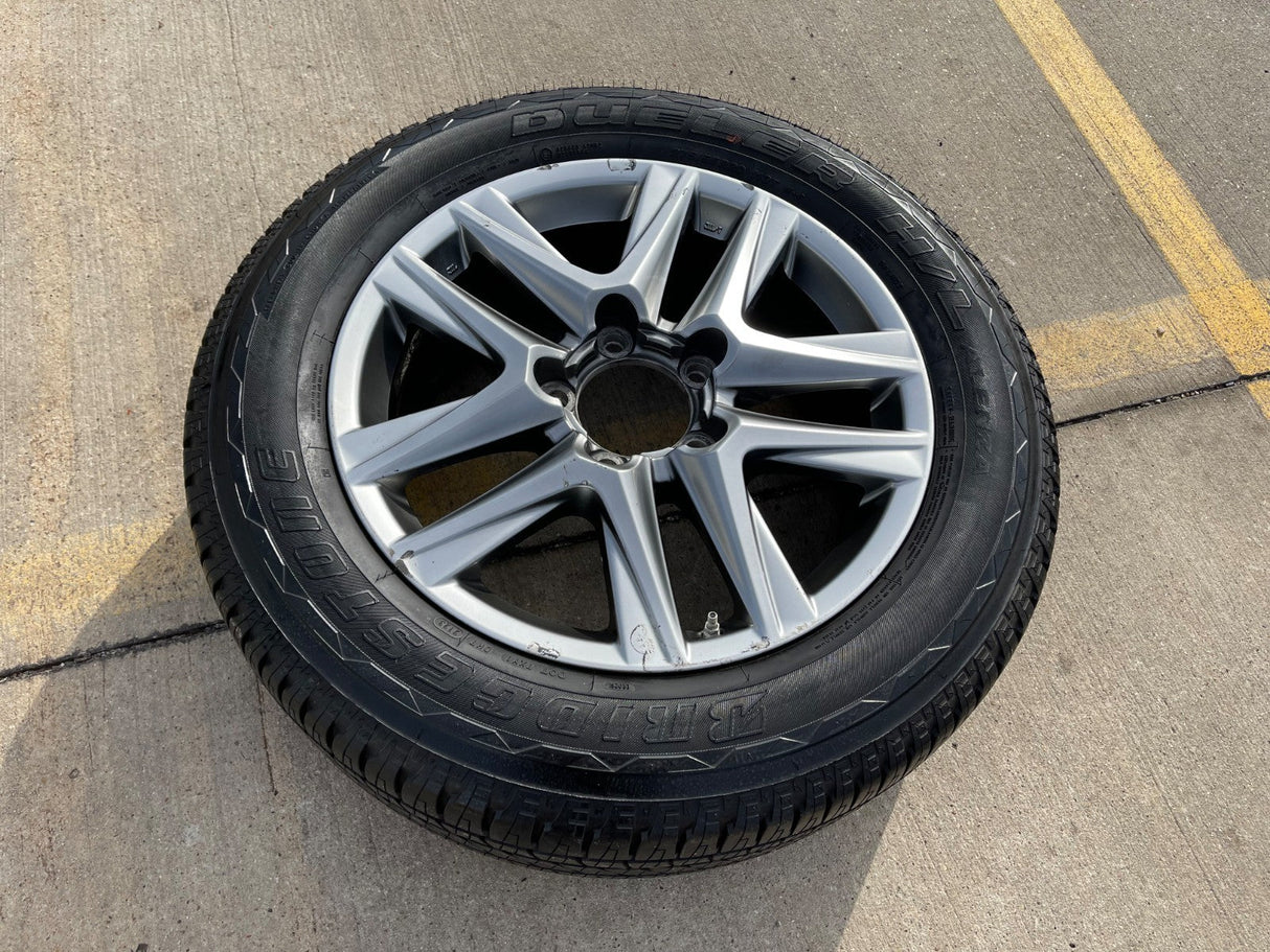 20" Lexus LX570 Toyota Land Cruiser OEM 74280 wheel rim spare BRIDGESTONE Texas Truck Tire