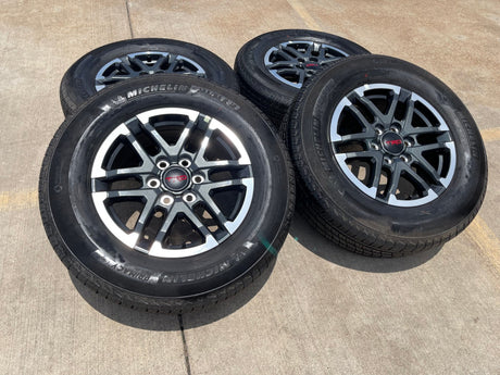 18" Toyota Tacoma 4Runner TRD OEM 10641 wheels rims 2024 2025 2026 NEW Texas Truck Tire