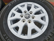 17" Toyota Tacoma 4Runner TRD OEM 94254 10637 wheels rims 2025 2026 FIRESTONE Texas Truck Tire