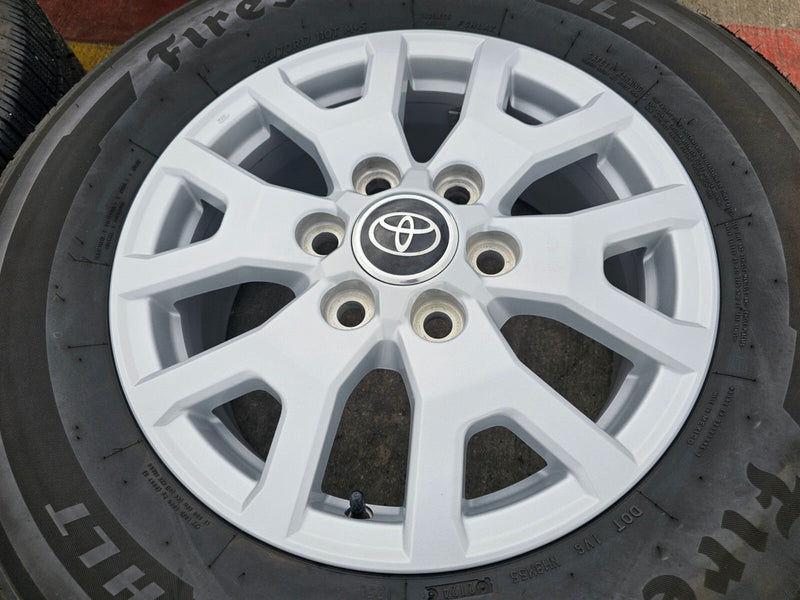 17" Toyota Tacoma 4Runner TRD OEM 94254 10637 wheels rims 2025 2026 FIRESTONE Texas Truck Tire