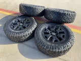 17" Nissan Frontier OEM Desert Runner 62832 wheels rims tires DURATRAC A/T Texas Truck Tire