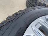 20" GMC Yukon Sierra Tahoe Silverado OEM 2120 14024 wheels rims BFG KO2 A/T 33" Texas Truck Tire