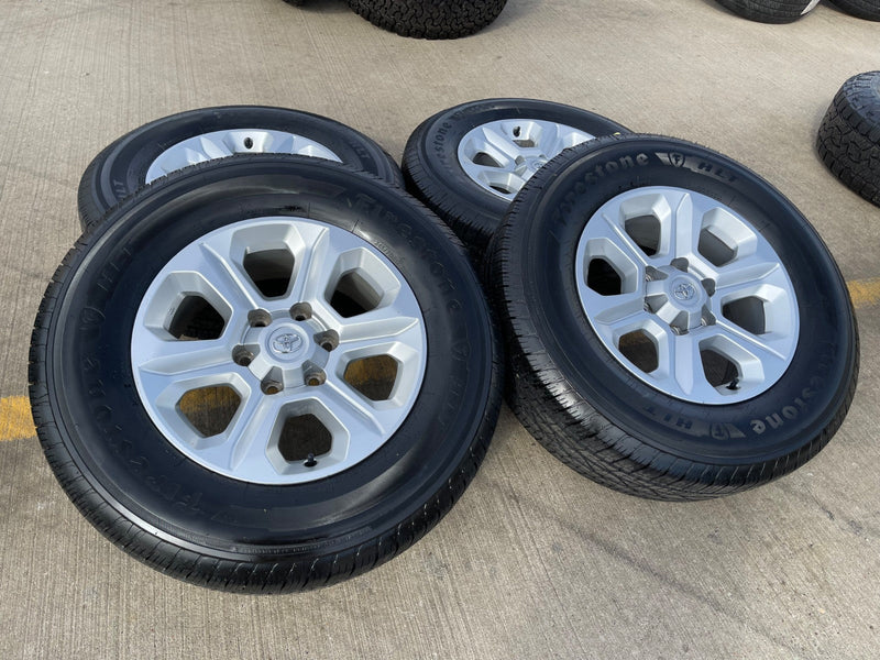 17" 4Runner Toyota Tacoma OEM wheels rims 75153 FJ FIRESTONE Texas Truck Tire