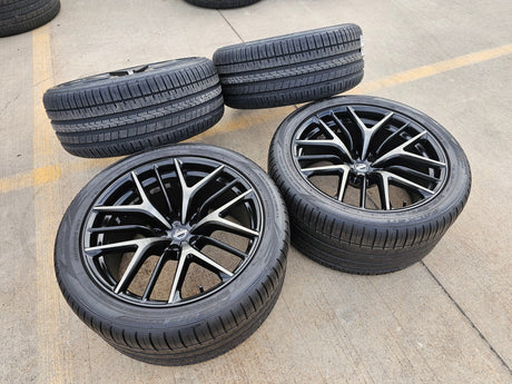 20" Nissan GT-R OEM wheels rims RAYS 62801 62200 GTR 2019 2020 2022 2023 2024 Texas Truck Tire