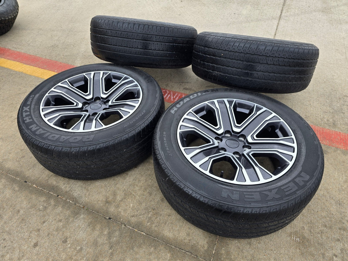 20" Jeep Grand Wagoneer OEM wheels rims 9297 Dodge Ram 1500 tires DISCOUNTED Texas Truck Tire