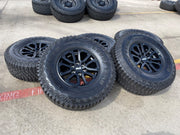 (5) 17" Ford F-150 Raptor OEM 10611 rims wheels Bronco tires GOODYEAR 35" Texas Truck Tire