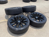 24" Cadillac Escalade V OEM ONYX wheels rims 2022 2023 2024 2025 2026 NEW Texas Truck Tire