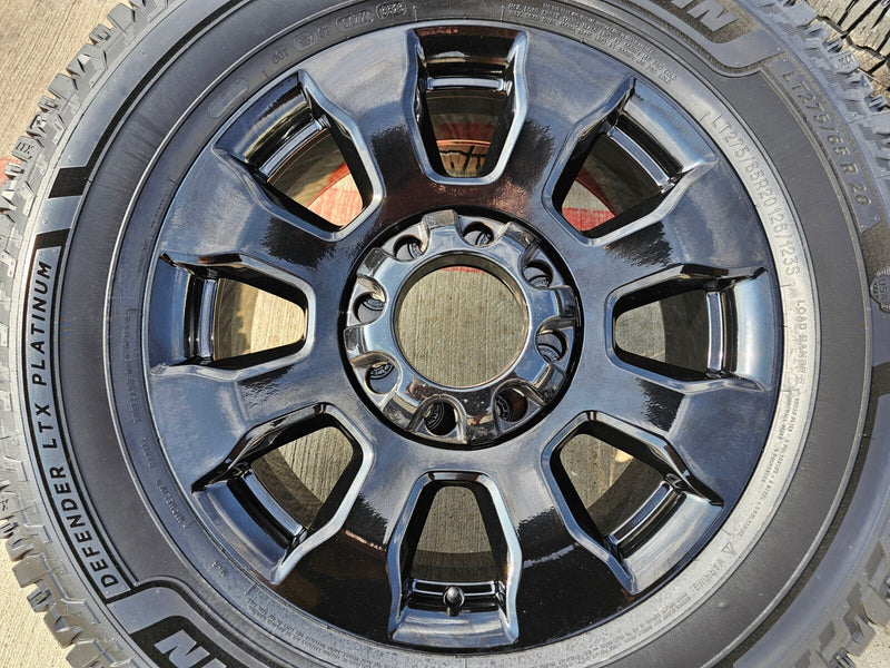 20" Ford F-250 F-350 OEM 10101 rims wheels NEW MICHELIN PLATINUM Texas Truck Tire