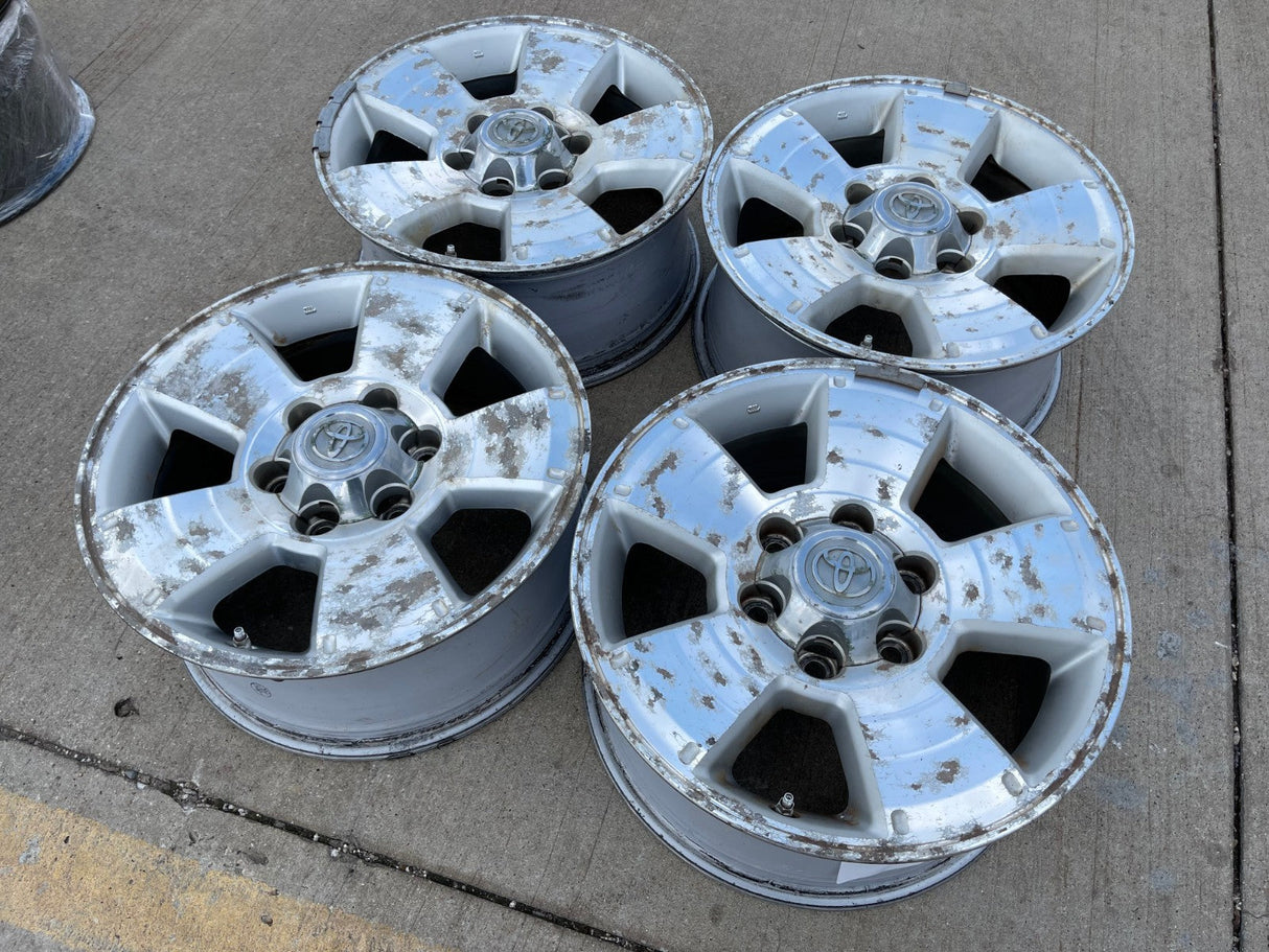 17" Toyota Tacoma 4Runner OEM wheels rims 69463 69429 Texas Truck Tire