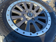 (4) 18" INEOS Grenadier OEM wheels rims beadlock 2023 2024 2025 2026 NEW BFG Texas Truck Tire