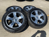 20" Dodge Ram 1500 OEM LIMITED 2676 2723 wheels rims 2025 2026 FALKEN A/T NEW Texas Truck Tire