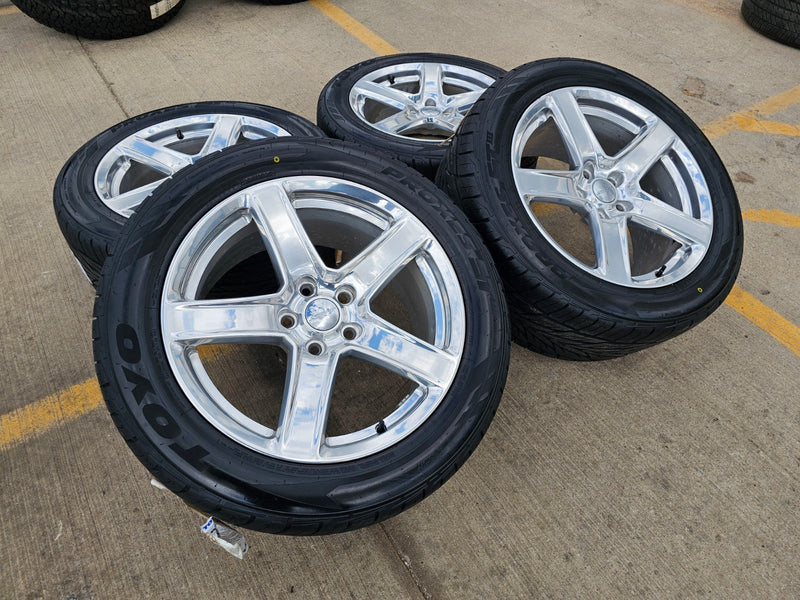 20" Jeep Grand Cherokee SRT Trackhawk OEM 9172 wheels rims tires NEW Texas Truck Tire