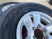 16" Toyota Tacoma wheels rims tires 69356 OEM 4Runner FJ Cruiser BRIDGESTONE Texas Truck Tire