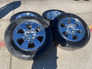 20" GMC Sierra Yukon DENALI OEM wheels rims 5419 BRIDGESTONE DUELER A/T NEW Texas Truck Tire