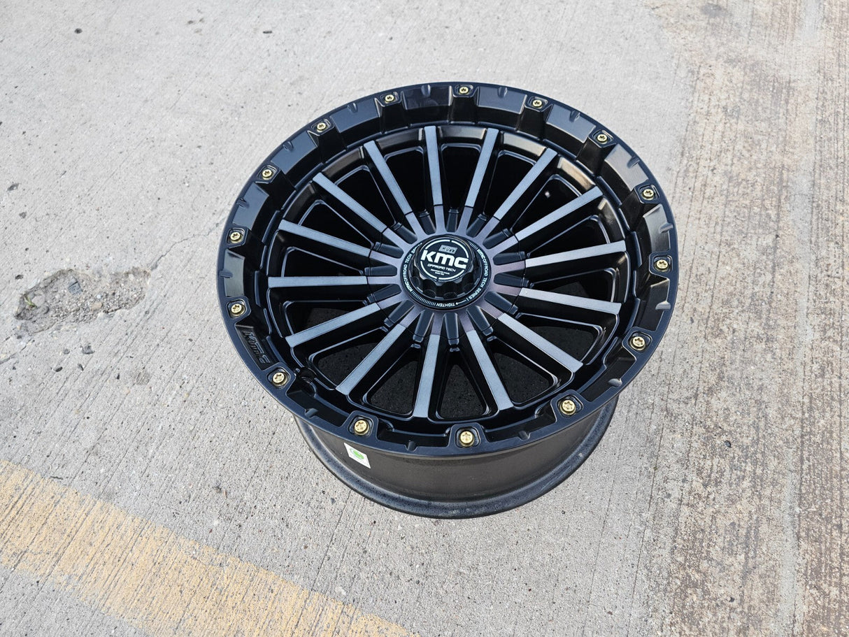 KMC Signal KM102 CENTER CAP Ram 1500 Jeep Wrangler Gladiator 5x127 5x139 Texas Truck Tire