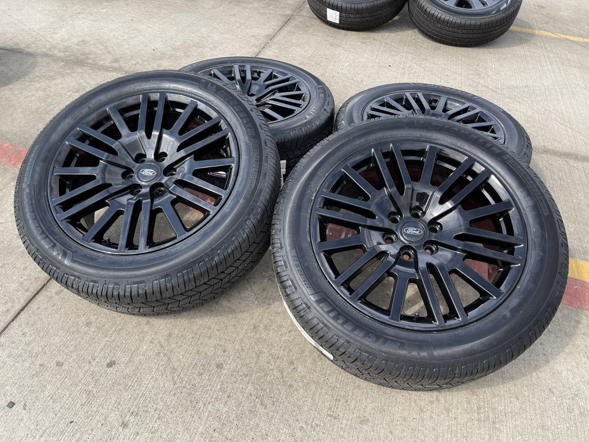 22" Ford F-150 LIMITED Plus OEM rims wheels 10444 Expedition tires MICHELIN NEW Texas Truck Tire