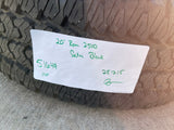 20" Dodge Ram 2500 3500 LARAMIE OEM 51649 wheels rims A/T2 2025 2026 Texas Truck Tire