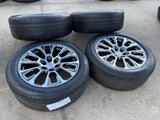 22" GMC Yukon Sierra DENALI OEM wheels rims Tahoe BRIDGESTONE 2024 2025 2026 NEW Texas Truck Tire