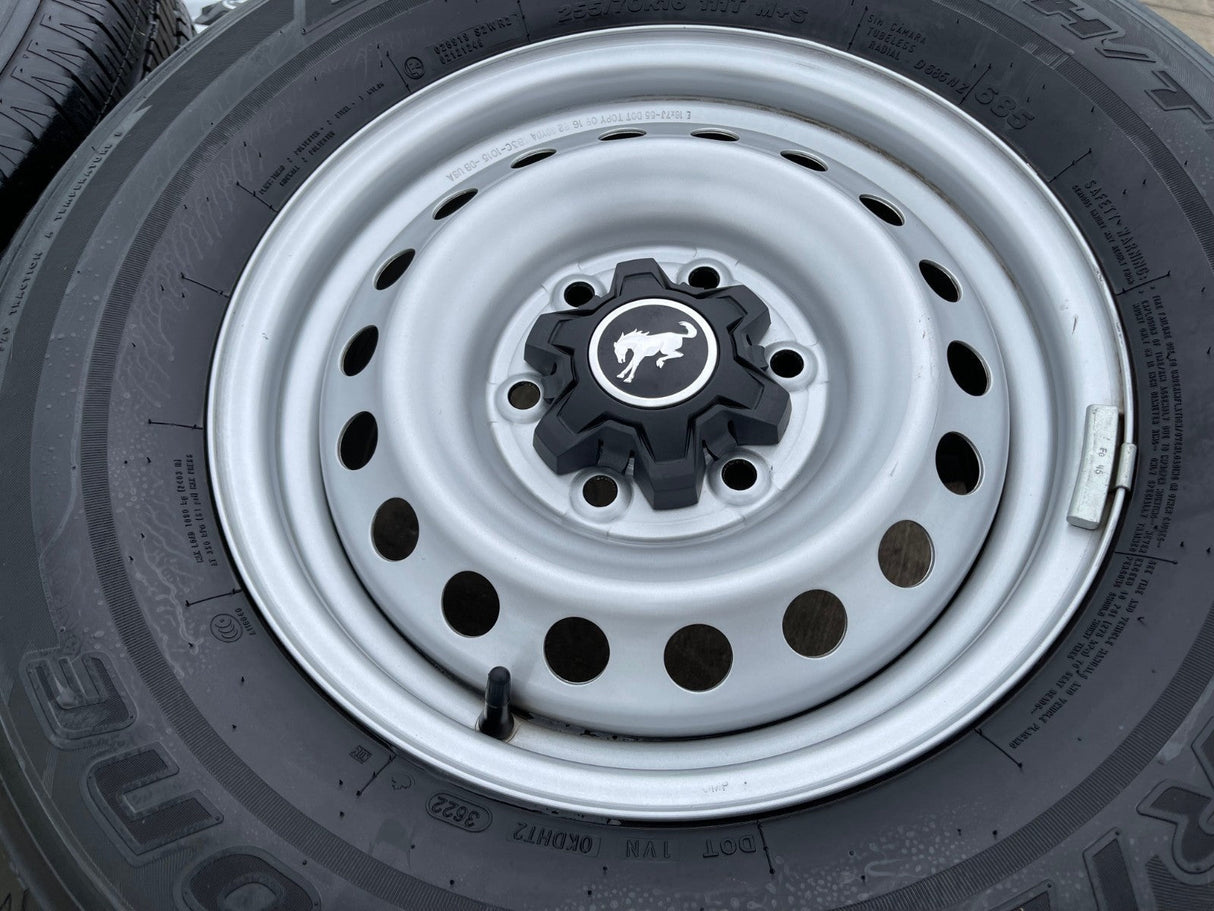 16" Ford Bronco steel wheels rims tires 10226 Ranger 2021 2022 2023 2024 2025 Texas Truck Tire