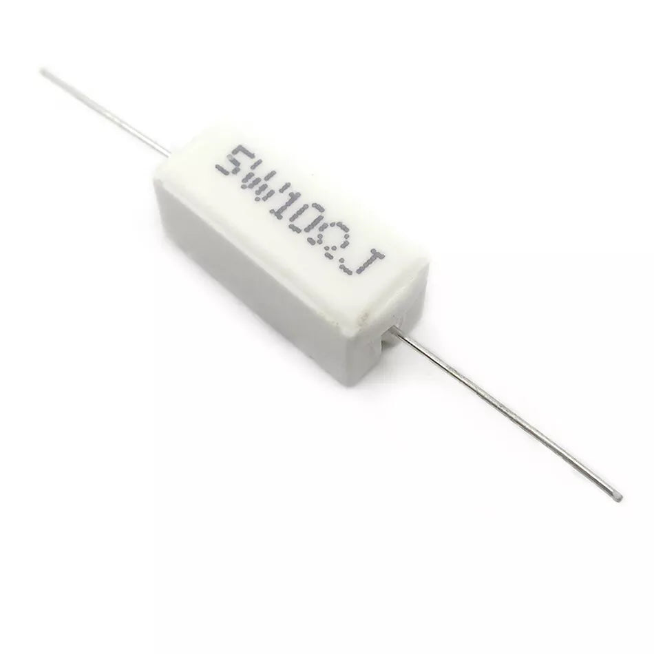 Resistors 10 Ohm 5W Ceramic TekShack