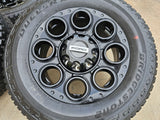 20" Ford F-250 F-350 OEM black LARIAT wheels rims 10299 tires BRIDGESTONE NEW Texas Truck Tire