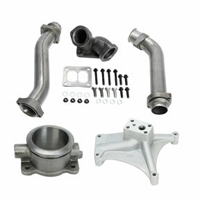 Complete Performance Turbo Up Pipe & Pedestal Kit – 1994.5–1997 Ford F-Series Complete Performance