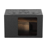 QBOMB12VL SING SQ Single 12" Subwoofer Box For Square Woofer QPower