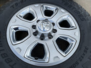 20" Dodge Ram 2500 3500 OEM 2477 CHROME wheels rims tires 35" Texas Truck Tire