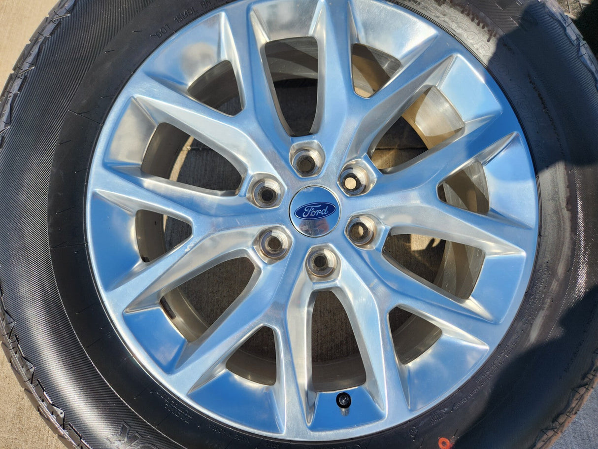 20" Ford F-150 Expedition OEM rims wheels tires 3989 3991 Expedition NEW Texas Truck Tire