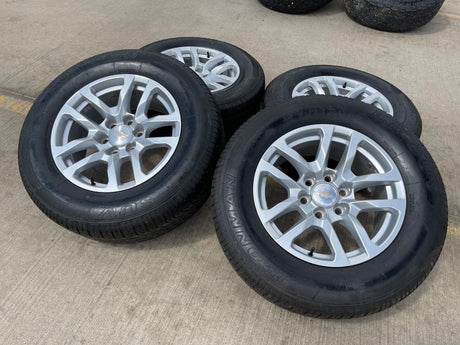18" Chevy Silverado Suburban Tahoe OEM 5912 wheels rims GMC Yukon Sierra IRONMAN Texas Truck Tire