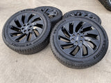 22" Lincoln Navigator OEM 10665 rims wheels BLACK LABEL 2025 2026 MICHELIN NEW Texas Truck Tire