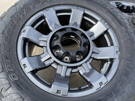 20" Ford F-250 F-350 OEM 10296 10485 Lariat wheels rims 2023 2024 2025 2026 TOYO Texas Truck Tire