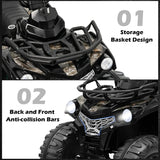 PRORIDER 12V Children's Electric ATV Quad Bike with Two Speeds