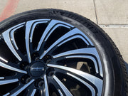 22" Lincoln Navigator OEM 10666 rims wheels BLACK LABEL 2025 2026 NEW Texas Truck Tire