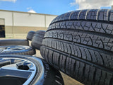 17" Subaru XV Crosstrek OEM 68855 wheels rims tires 2022 2023 2024 2025 2026 NEW Texas Truck Tire
