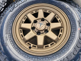17" 4Runner Toyota Tacoma OEM BRONZE wheels rims FJ FALKEN WILDPEAK A/T4 NEW Texas Truck Tire