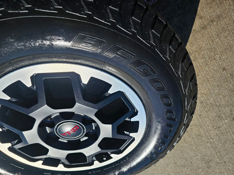17" Toyota Tacoma 4Runner TRD OEM 10638 wheels rims 2024 2025 2026 BFG NEW Texas Truck Tire