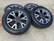 20" Toyota 4Runner TRD OEM 94198 wheels rims Tundra Sequoia 2025 2026 DUNLOP NEW Texas Truck Tire