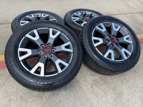 20" Toyota 4Runner TRD OEM 94198 wheels rims Tundra Sequoia 2025 2026 DUNLOP NEW Texas Truck Tire